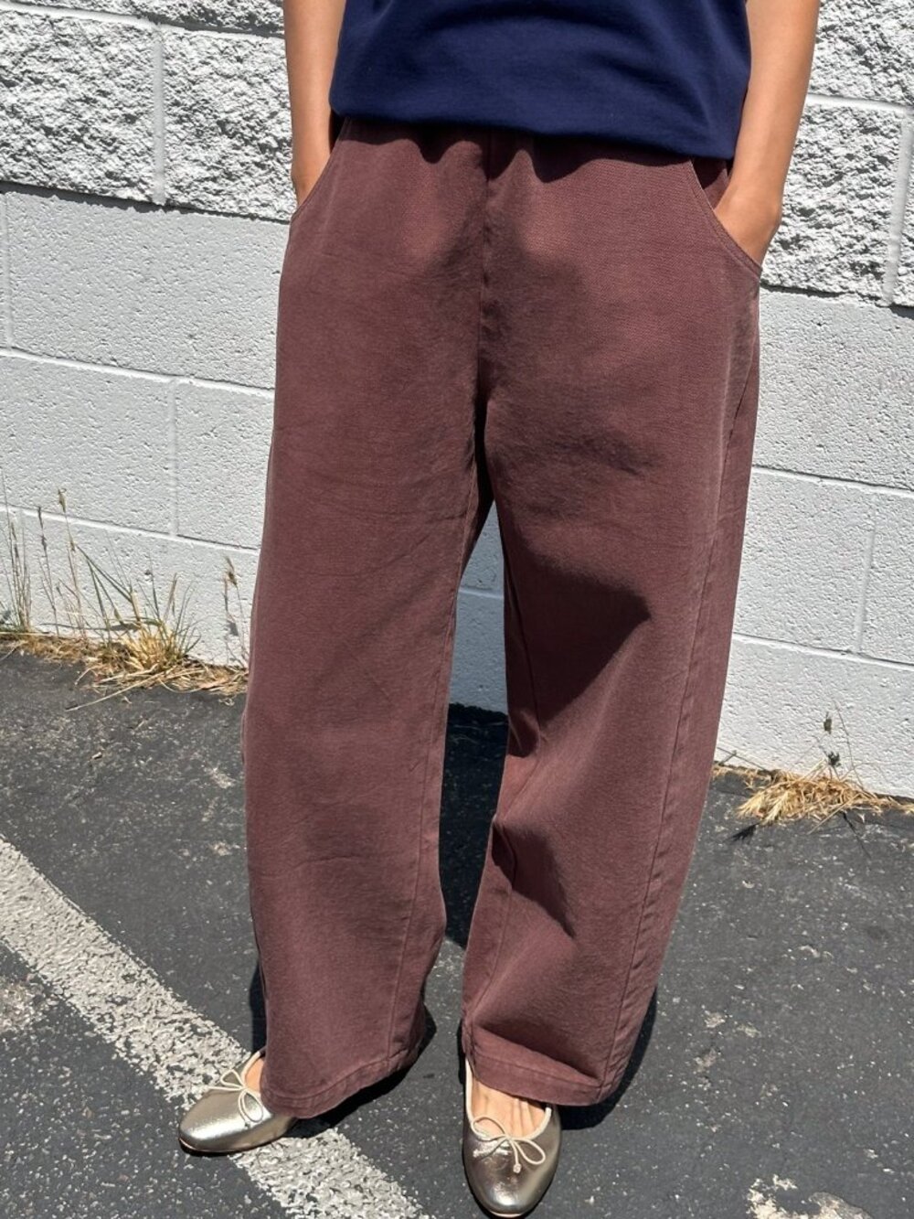 Le Bon Shoppe Arc Pants in Chocolate
